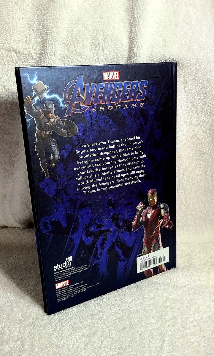 Marvel Avengers Endgame Book (2021, Hardcover) Marvel Book | eBay