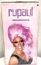Halloween Dress up Unisex Rupaul Lavender Bouffantastic 1pc Wig NIP