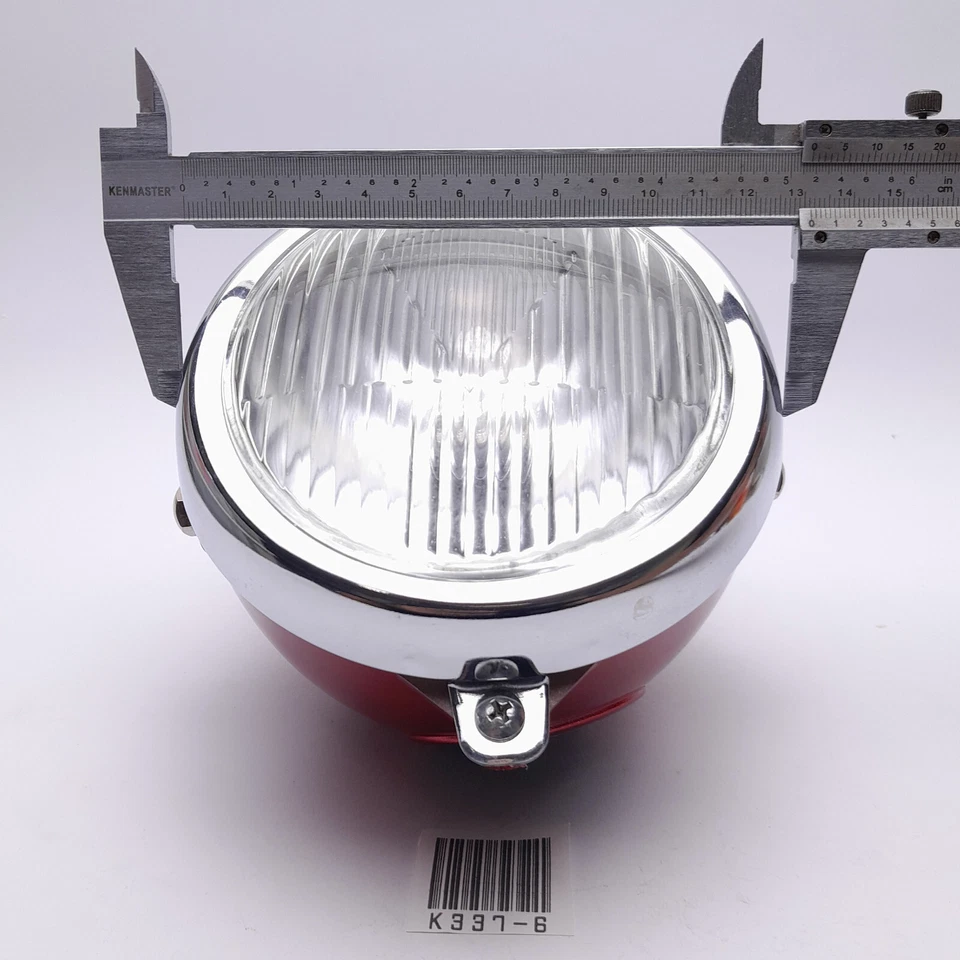 Luz principal roja completa Honda S90 SL90 May Fit SS50 ST70 CF50 CF70 DAX nueva #3 Foto 4 de 4