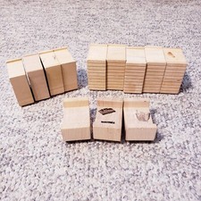 Thomas Friends Wooden Train Ascending Elevated Track Risers Lot of 12