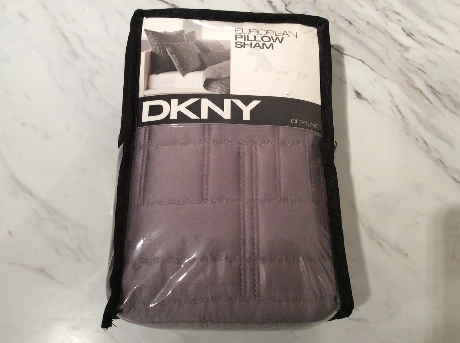 dkny city pleat euro sham