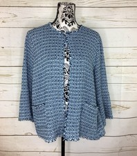 Nwt Emme Marella Acqua Jacket In Navy Size 16