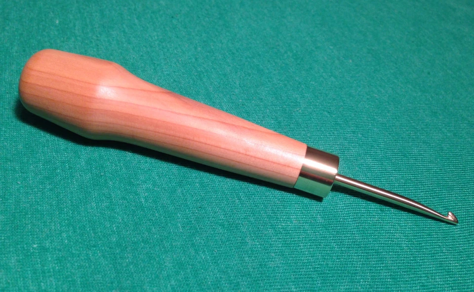 Irish Hook (Hartman Hook) Slim Handle rughooking hookie rughook rugtool - Image 4 of 4