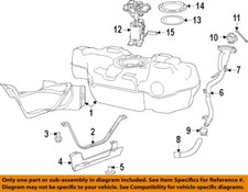 FIAT OEM 12-19 500 Fuel System Fuel System Components-Strap Bolt 6105049AA