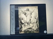 Antique Magic Lantern Slide RELIGION