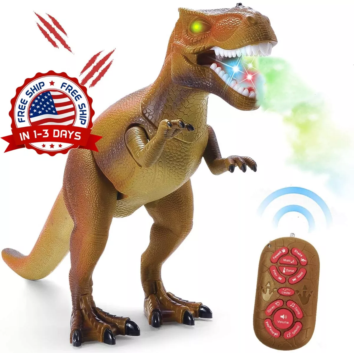 Dinosaurio a 2025 control remoto