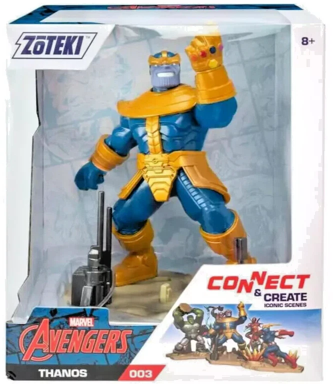 Figurine de collection Zoteki Marvel Avengers Thanos N° 003 Neuf Scellé - Photo 2/4