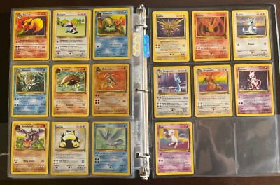 COMPLETE Original 151/150 Pokemon Card Set from 1999 Base, Jungle, Fossil  Set NM