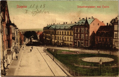 PC CPA DENMARK, SLAGELSE, SCHWEITZERPLADSEN MED CASINO, (b21327) | eBay