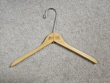 Marshall Field  Co Fieldcraft Fur Services Wooden Wood Vintage Hanger