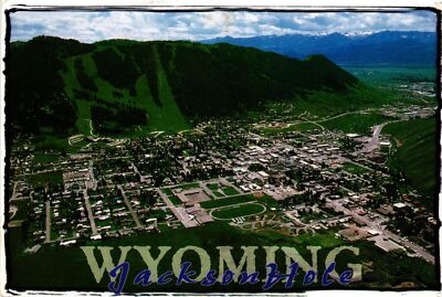 Vintage Postcard 4x6- JACKSON, WY.