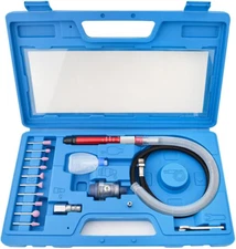 1/8-Inch Pencil Type Micro Air Die Grinder Kit, 58000 RPM, Pneumatic Tool