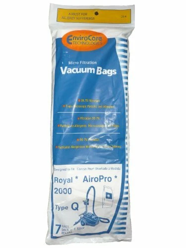 175 Royal Q Allergy Vacuum Filter AirPro Ry 2000 Aire Canister