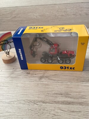 Komatsu Official Diecast Model Forklift FH160-1 / 1:87 / Japan Exclusive - Foto 13