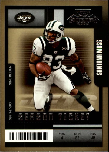 2004 Playoff Contenders Santana Moss #71