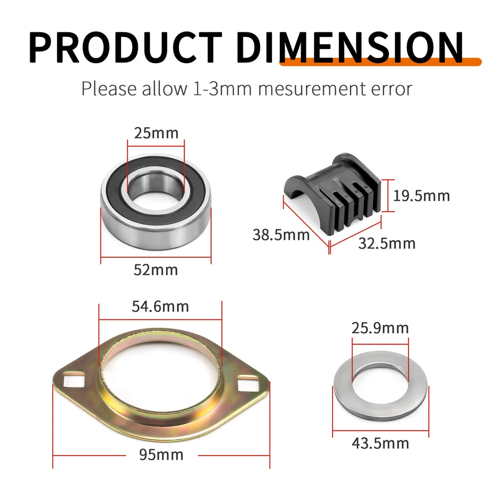 Buchas de poste de direção 2001 - 2007 para Polaris Sportsman 400 450 500 600 700 800 - Imagem 2 de 4