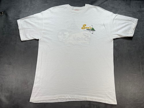 Dr. Seuss Eat @ Sam's Green Eggs & Ham Vintage 1994 Shirt 2 Sided Med-Lrg White - Picture 2 of 14