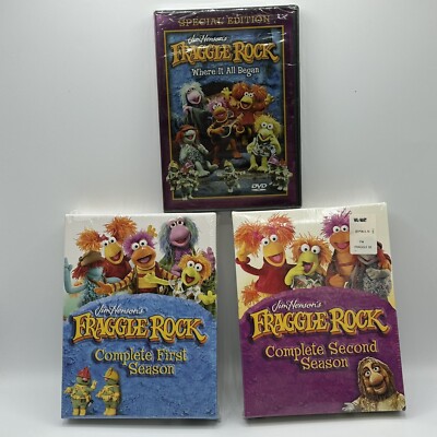 Fraggle Rock Jim Henson's DVD Complete First & Second Season + Special Edition 