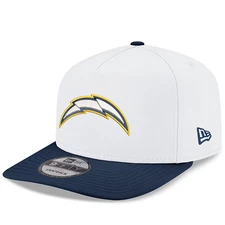 Los Angeles Super Chargers New Era A-Frame 9FIFTY Snapback Hat Cap White Navy