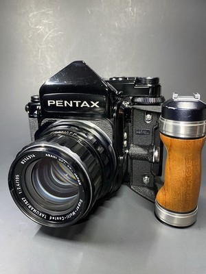 Pentax 67 Late Model Takumar F2.4 105mm Handle *RARE MOD* with