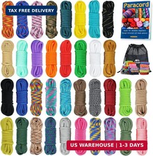 36 Colors 10ft Paracord 550 Combo kit, Paracord Bracelets Making kit - Multifunc