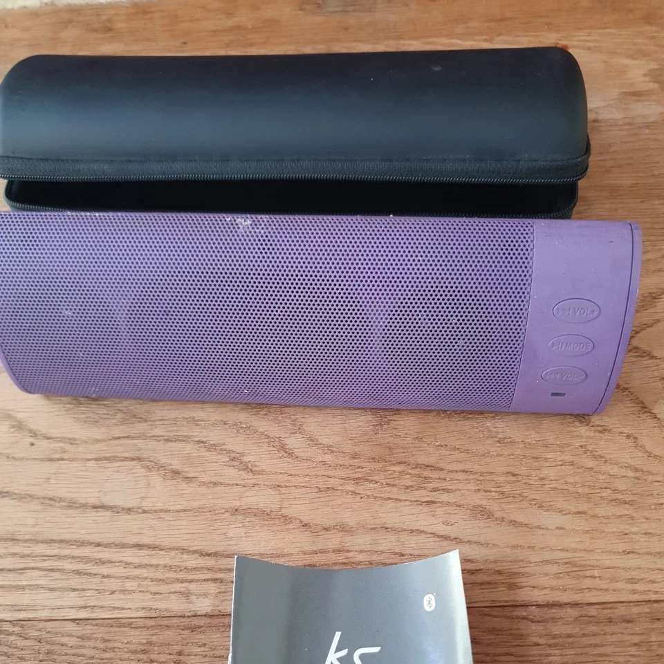 KitSound BOOMBAR+ Altavoz Inalámbrico Universal Portátil - Púrpura sin cable Foto 2 de 2