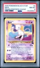 2000 POKEMON MEW #8 POKEMON LEAGUE BLACK STAR PROMO PSA 8 S