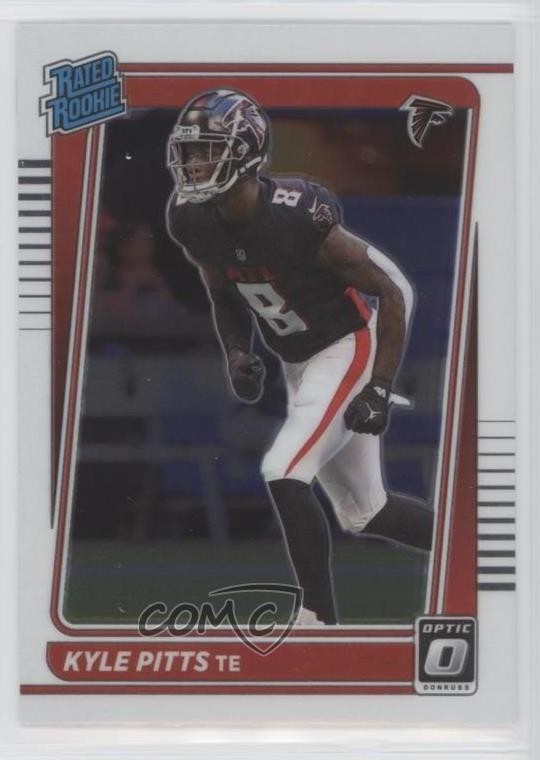 2021 Panini Donruss Optic Rated Rookie Kyle Pitts #211 Rookie RC uk2