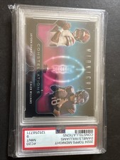 2024 TOPPS MIDNIGHT CONSTELLATIONS #C20 CALEB WILLIAMS/JAYDEN DANIELS PSA 9