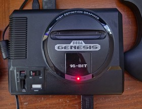 Sega Genesis Mini Classic Console MK-16000 Tested Good Condition 