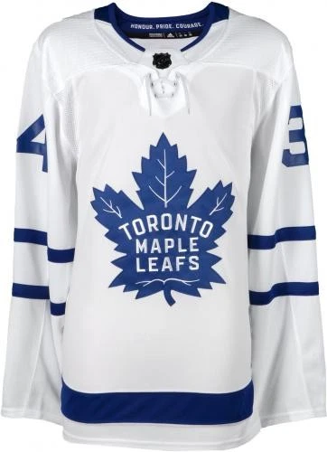 Auston Matthews Toronto Maple Leafs Autographed White Adidas Authentic Jersey - Image 4 of 4