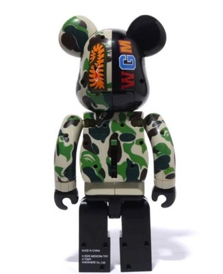 A BATHING APE BAPE SHARK BE@RBRICK x TRANSFORMERS 400% Collab
