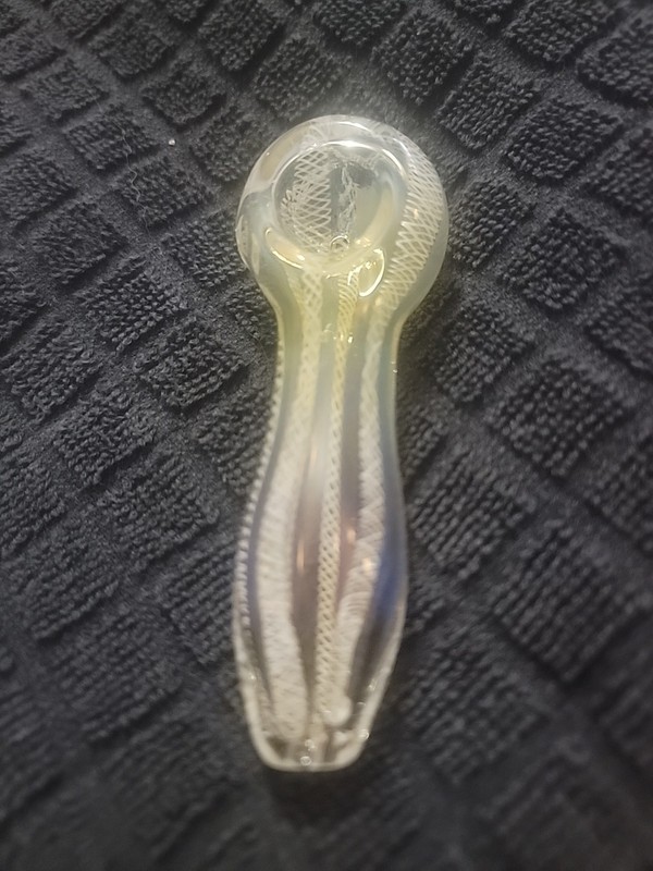 GLASS SPOON PIPE TOBACCO 