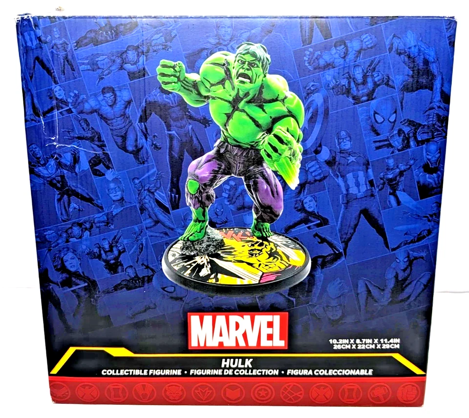 Estatua de Hulk Figura Coleccionable Marvel Comics Figura Estatua Exclusiva de Disney Foto 2 de 4