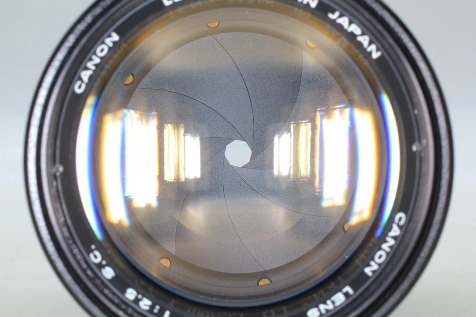 Протестирован [почти как новый] Canon FD 135 мм f2.5 SC MF телеобъектив для SLR из Японии - Изображение 4 из 4