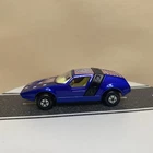 1972 Matchbox Lesney Superfast #41 Siva Spyder Dark Blue White/Red Stripes NM