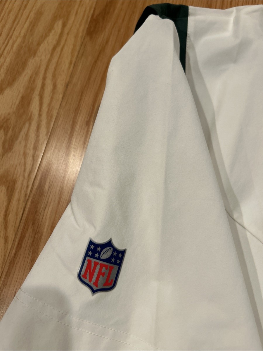 Nike NFL Green Bay Packers Player Issue SS Woven Top Training Sz L