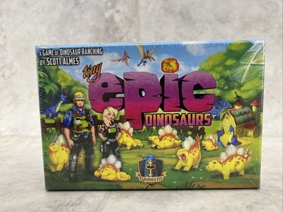 Tiny Epic Dinosaurs Micro Board Game Gamelyn TEDINORE Mini Jurassic Card