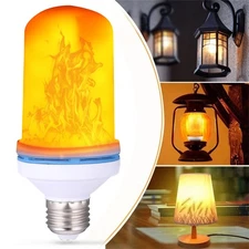 Flame Flickering Light Bulbs 4 Modes Upside Down Effect Christmas Porch Decor