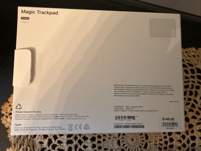 Apple Magic Trackpad - 2025 Model A3120 - Black New | eBay