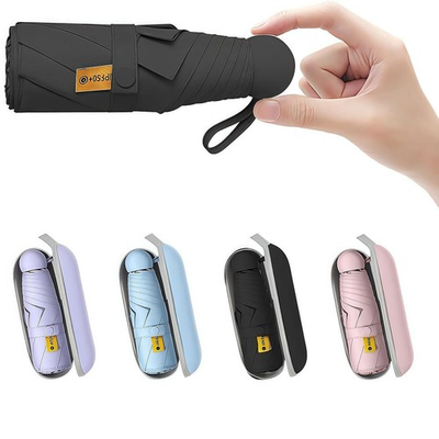 #ad Compact UV Sun ProtectionTravel Umbrella With Case Mini Umbrella For Purse Li $7.99