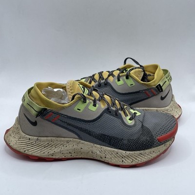 Nike Pegasus Trail 2 GTX Mens Shoes Sz 8Smoke Grey Bucktan Lace Up Sneakers Wtr