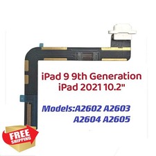 TPhaelay Dock Connector for iPad 9 9th Gen 2021 White Charging Port