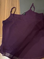 Torrid Women s Plus Camisole Cami Top PURPLE Adjustable Straps Size 0