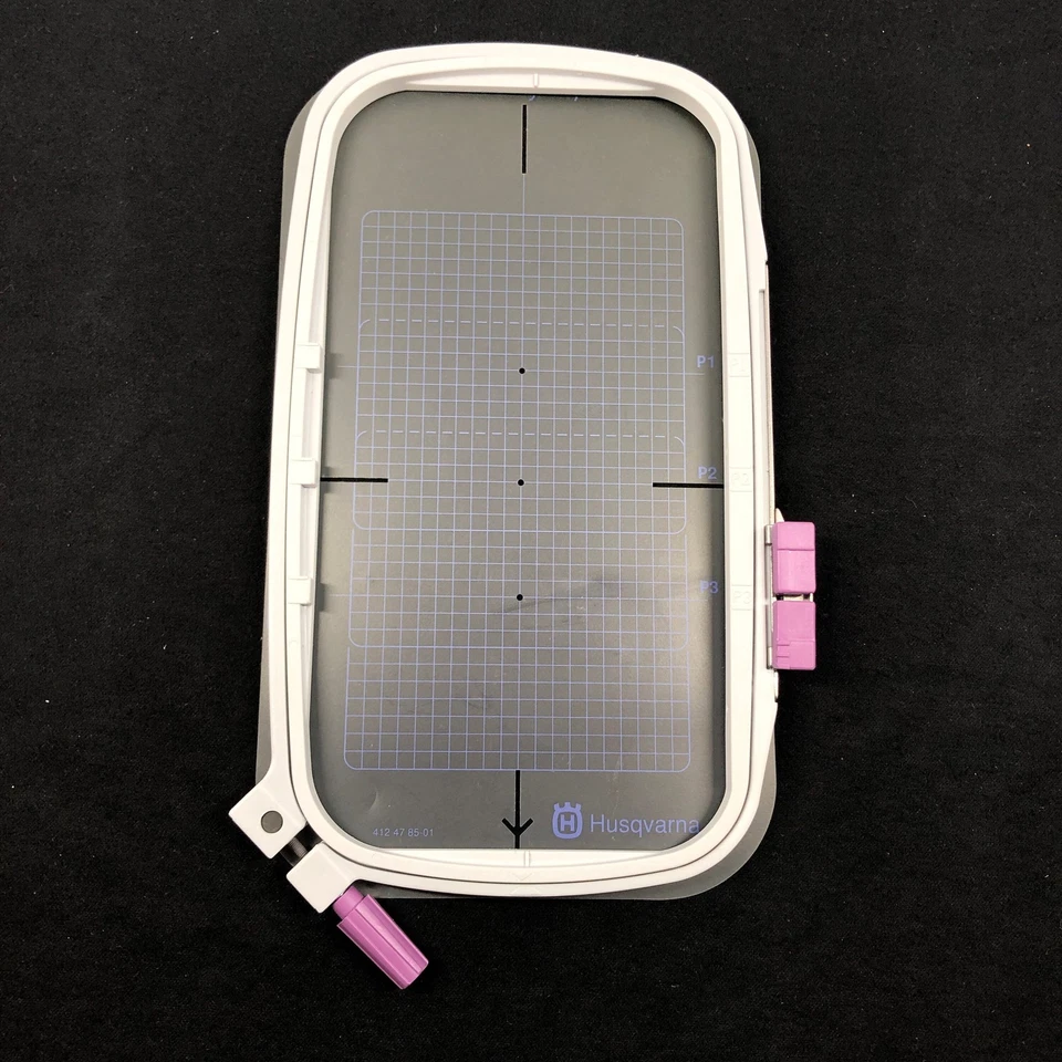 Husqvarna Viking Plus Hoop For #1 1250 Rose Iris Orchedia Scandinavia Machines - Image 4 of 4