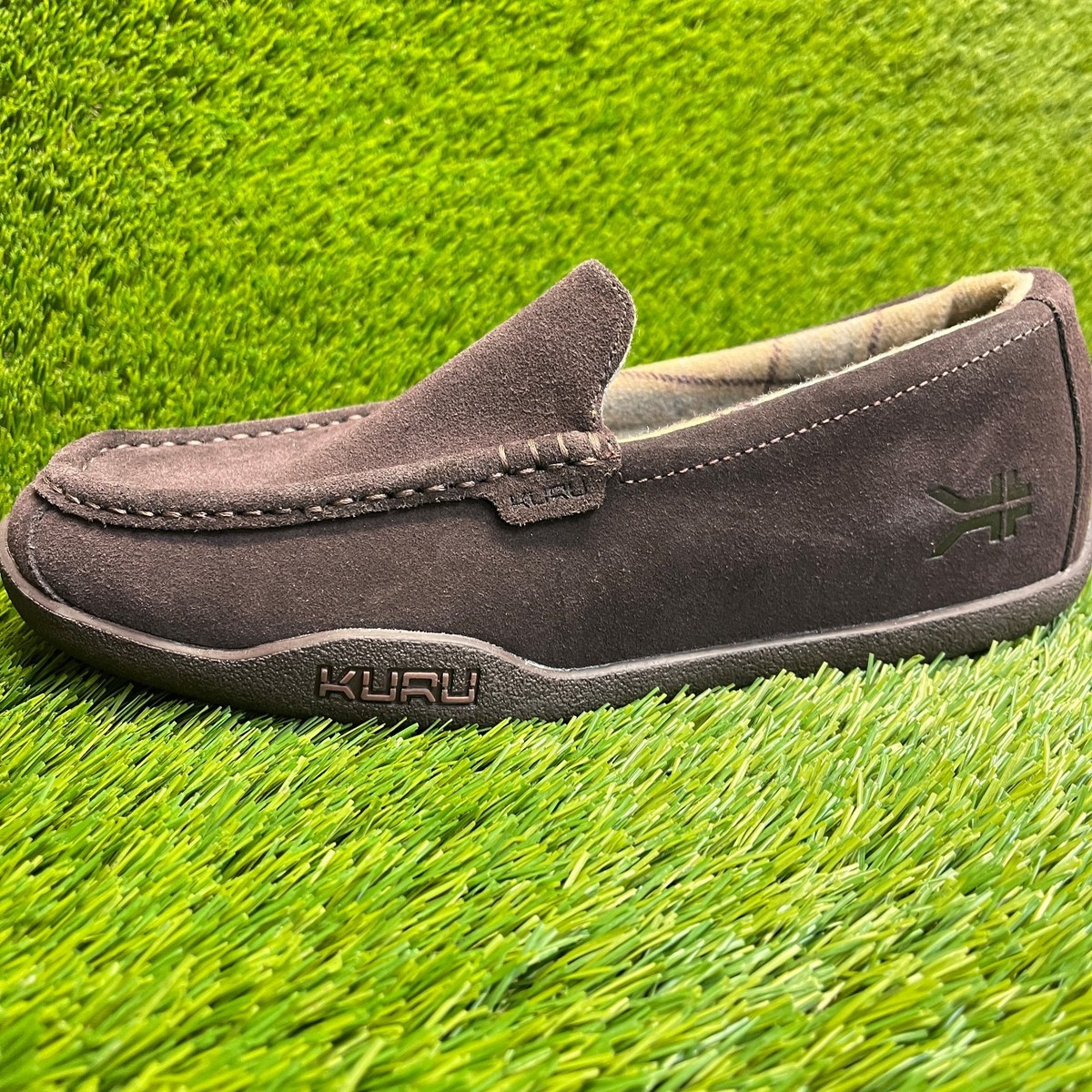 Kuru Loft Mens Size 11 Brown Casual Walking Moccasin Slip-On 