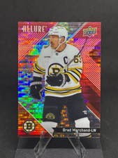 Brad Marchand 2024-25 UD Allure Hockey - Red Rainbow #24 Boston Bruins