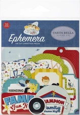 Carta Bella Cardstock Ephemera 33/Pkg Icons, Family Night