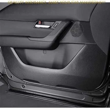 4x For Mazda CX-50 2023-2025 Carbon Fiber PU Door Anti-Kick Anti-Dirty Pad Guard