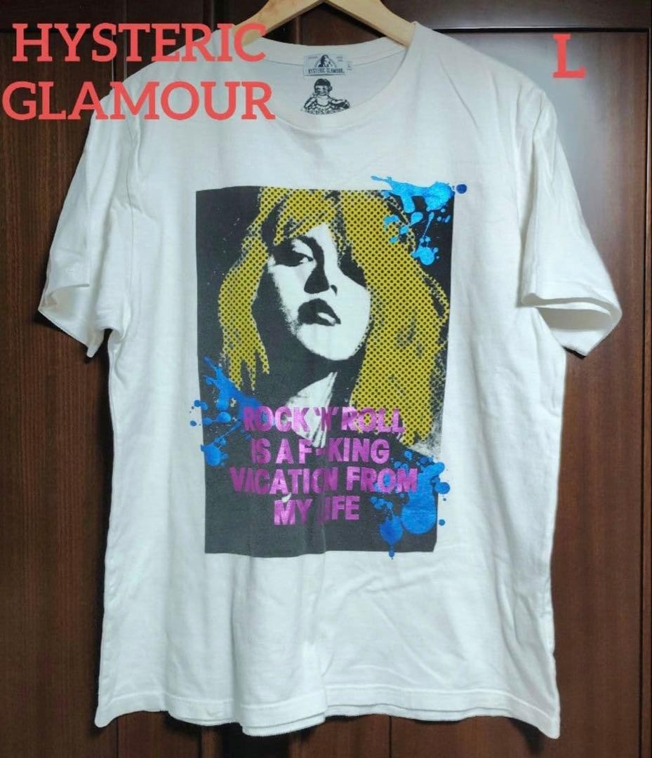 HYSTERIC GLAMOUR Courtney Love Print T-Shirt 0190 - Gem